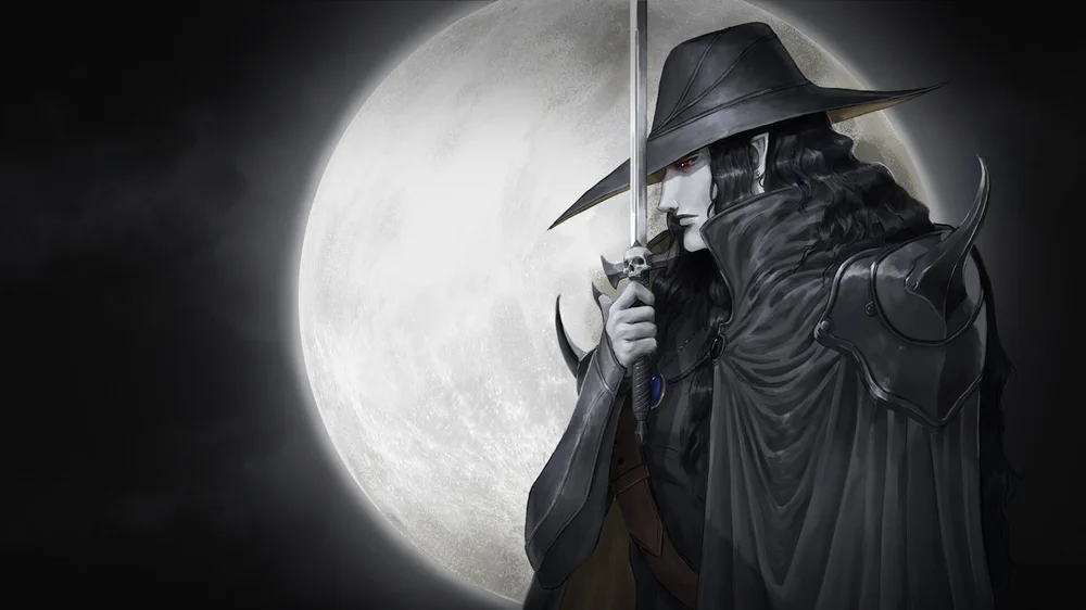 Обложка: аниме Vampire Hunter D, автор - Pedro Henrique (Lagarok)