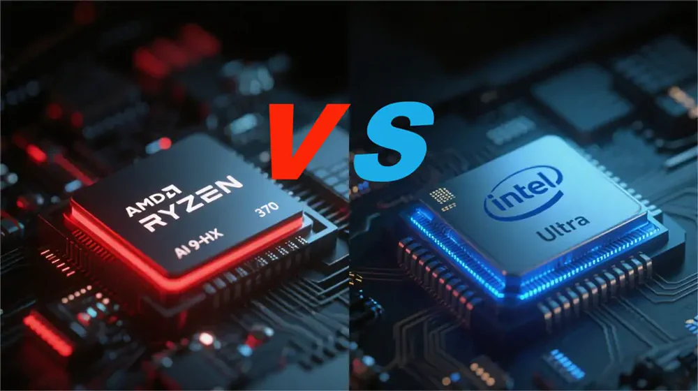 AMD Ryzen AI 9 HX 370 против Intel Core Ultra: Битва за превосходство в сфере ИИ мини-ПК